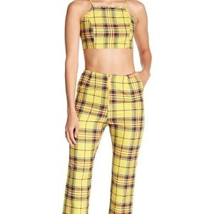 🔥BRAND NEW🔥 Plaid Top ans Bottom 2 Piece